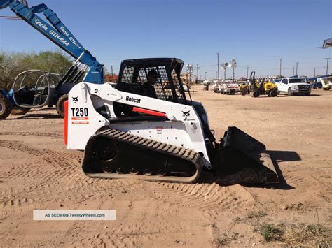 bobcat t250 skid steer for sale|bobcat t250 tracks for sale.